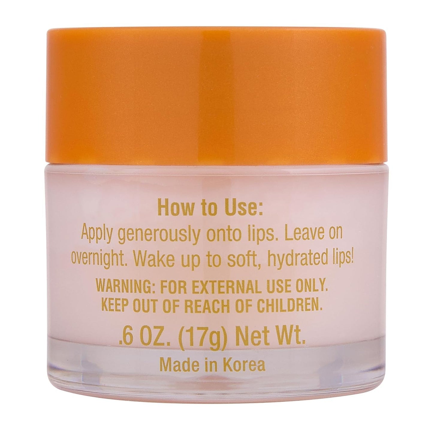 Tree Hut Vanilla Overnight Lip Mask, Hydrating & Moisturizing Lip Treatment with Shea Butter, Vitamin E, Nourishing Lip Care for Soft, Smooth Lips, Overnight Lip Repair Balm, 0.6 oz