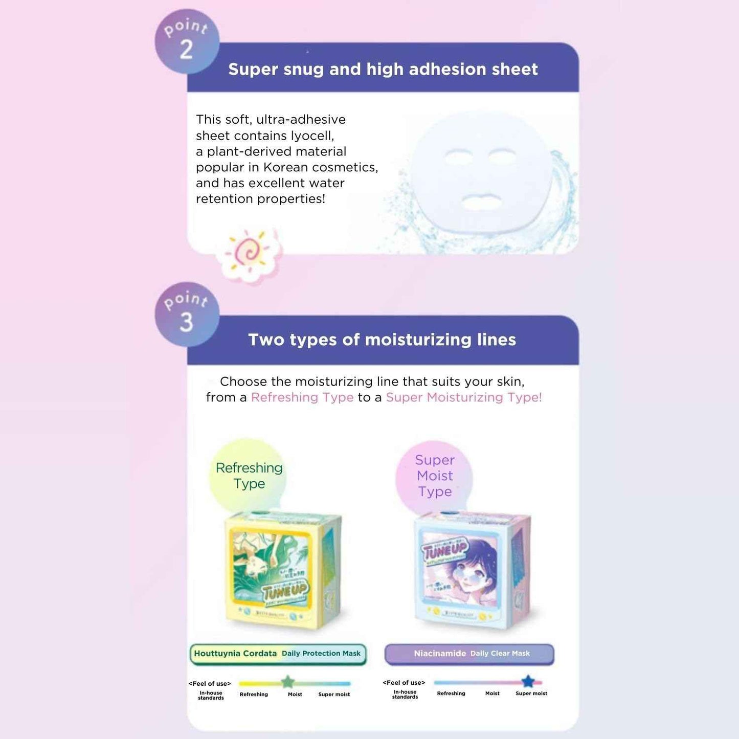 TUNEUP Niacinamide Daily Clear Sheet Mask - 7 Sheet