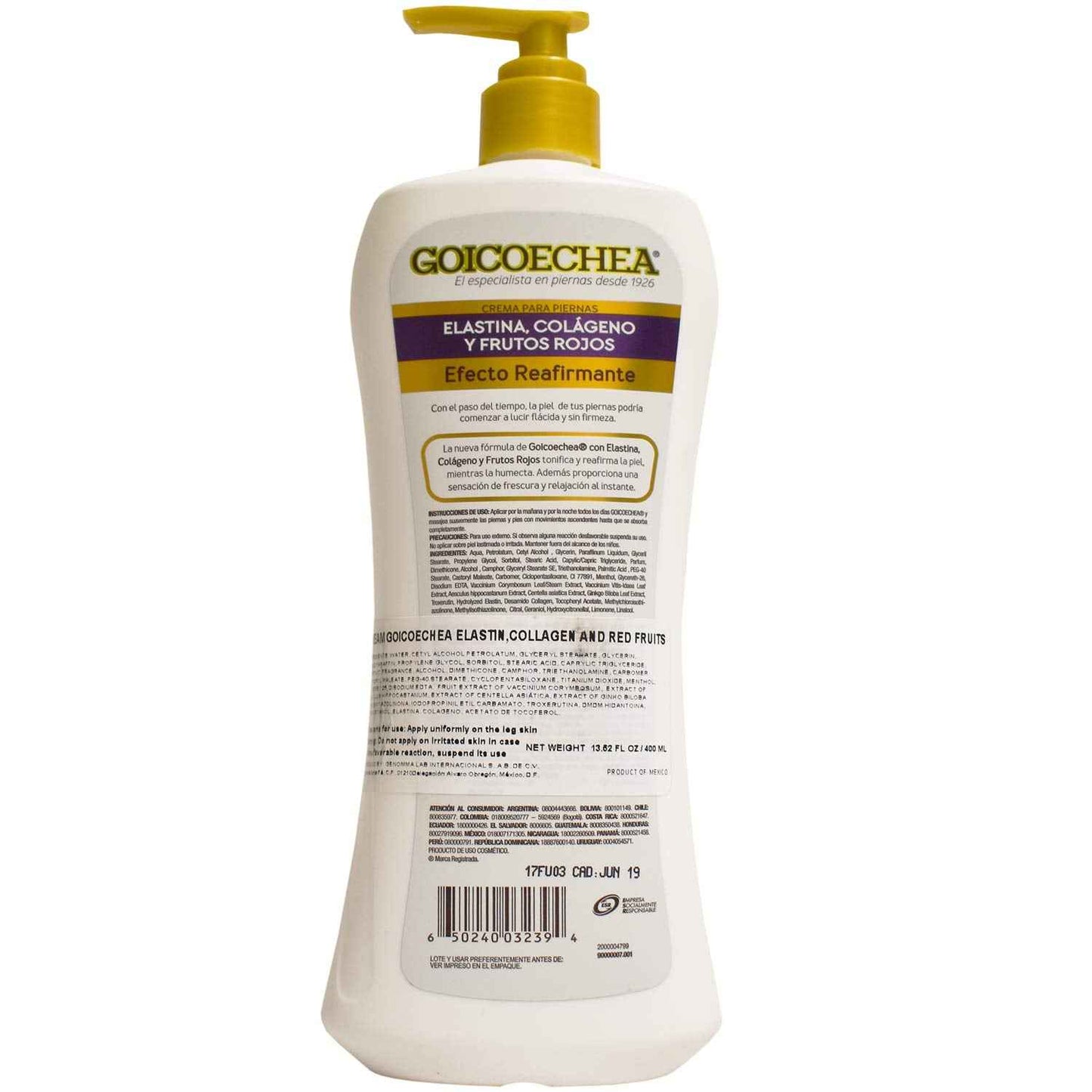 Goicoechea Reaffirming Lotion