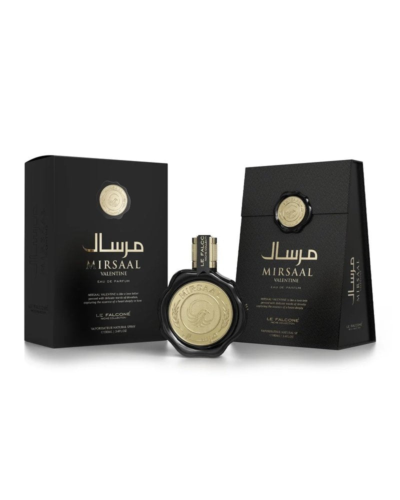 Mirsaal Valentine Eau de Parfum - Unisex Fragrance with Mint, Lavender & Musk - Fresh Scent for All - 3.4 oz