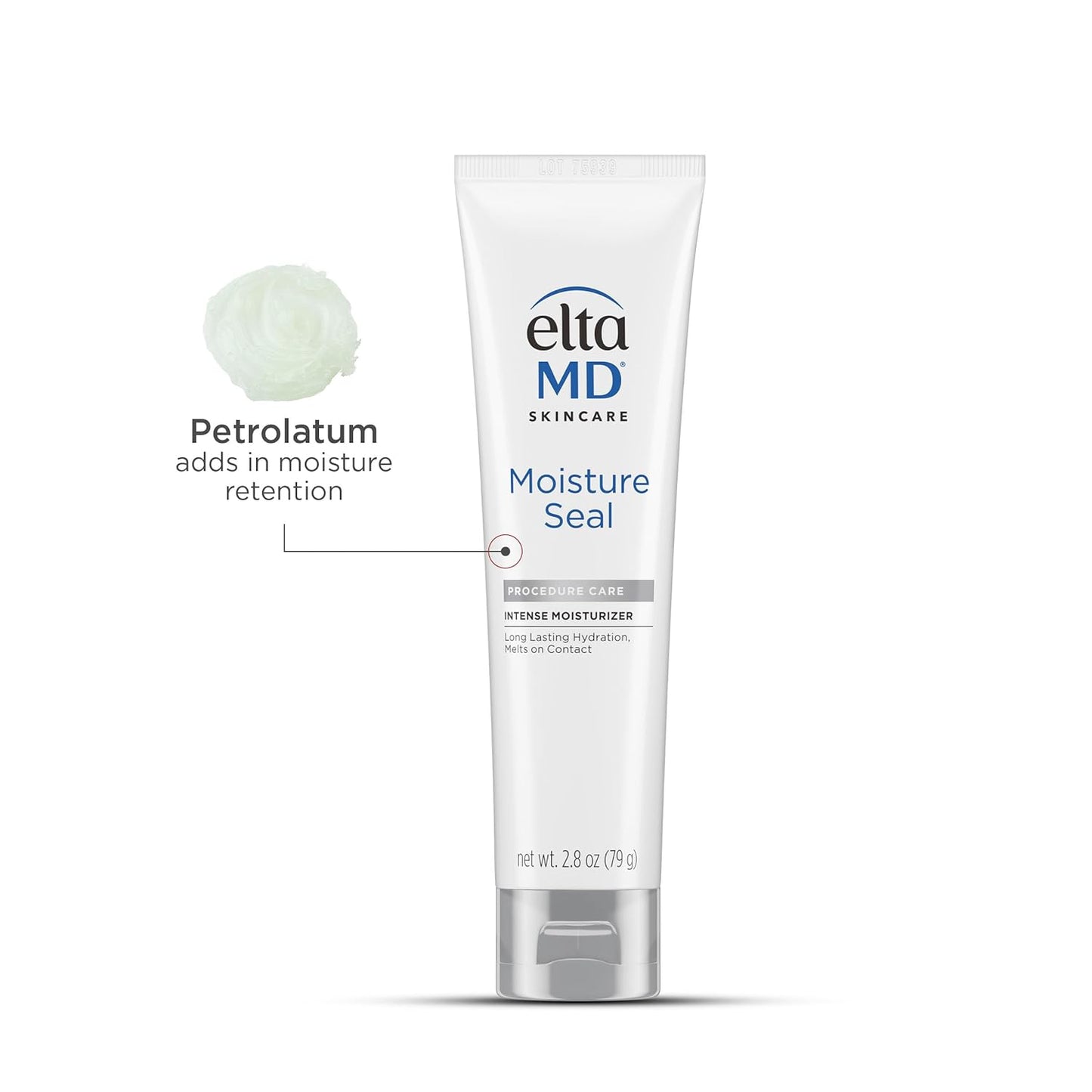 EltaMD Moisture Seal - Intense Hydrating Moisturizer for Dry, Sensitive Skin | 2.8 oz Tube