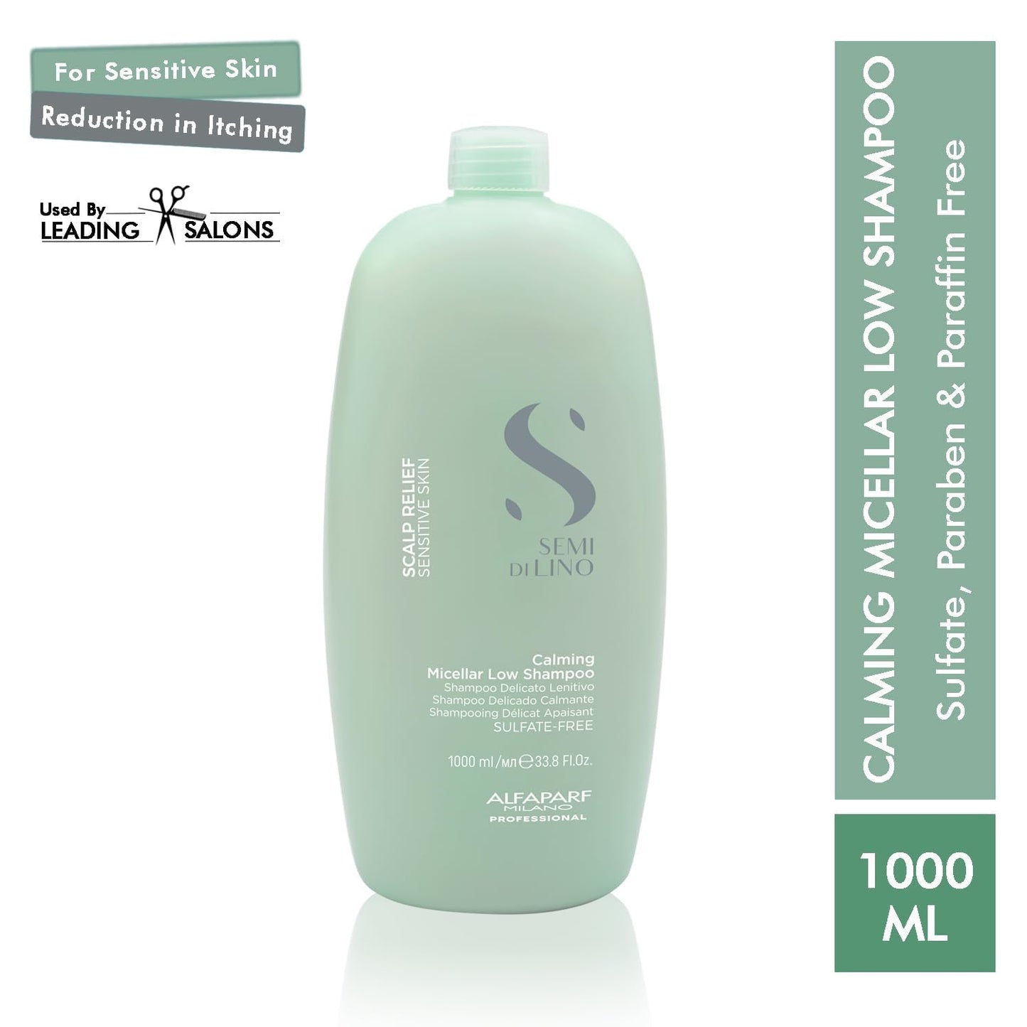 ALFAPARF MILANO Semi di Lino Scalp Sulfate Free Shampoo for Sensitive Skin