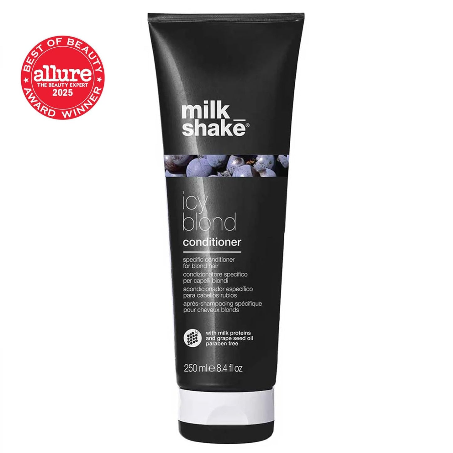 Icy Blond Conditioner - Award-Winning Toning Formula with Black Pigment | Hydrates & Brightens Platinum Blonde Hair