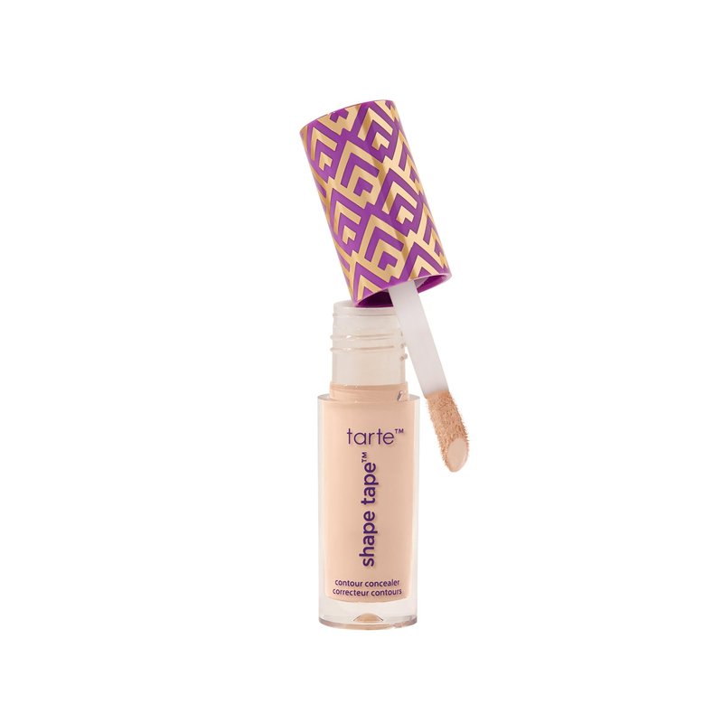 tarte shape tape concealer – Full-Coverage Creaseless Soft Matte Finish, Brightening Under-Eye & Face Makeup, 16hr Longwear, Vegan & Cruelty-Free, travel size, 12B fair beige