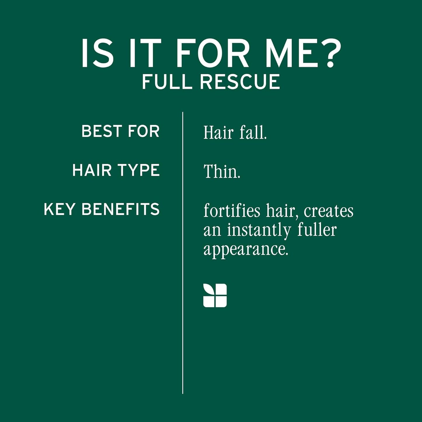 Biolage Full Rescue Conditioner - Strengthen Hair & Promote Growth with Rosemary Oil | 13.5 oz Vegan Formula