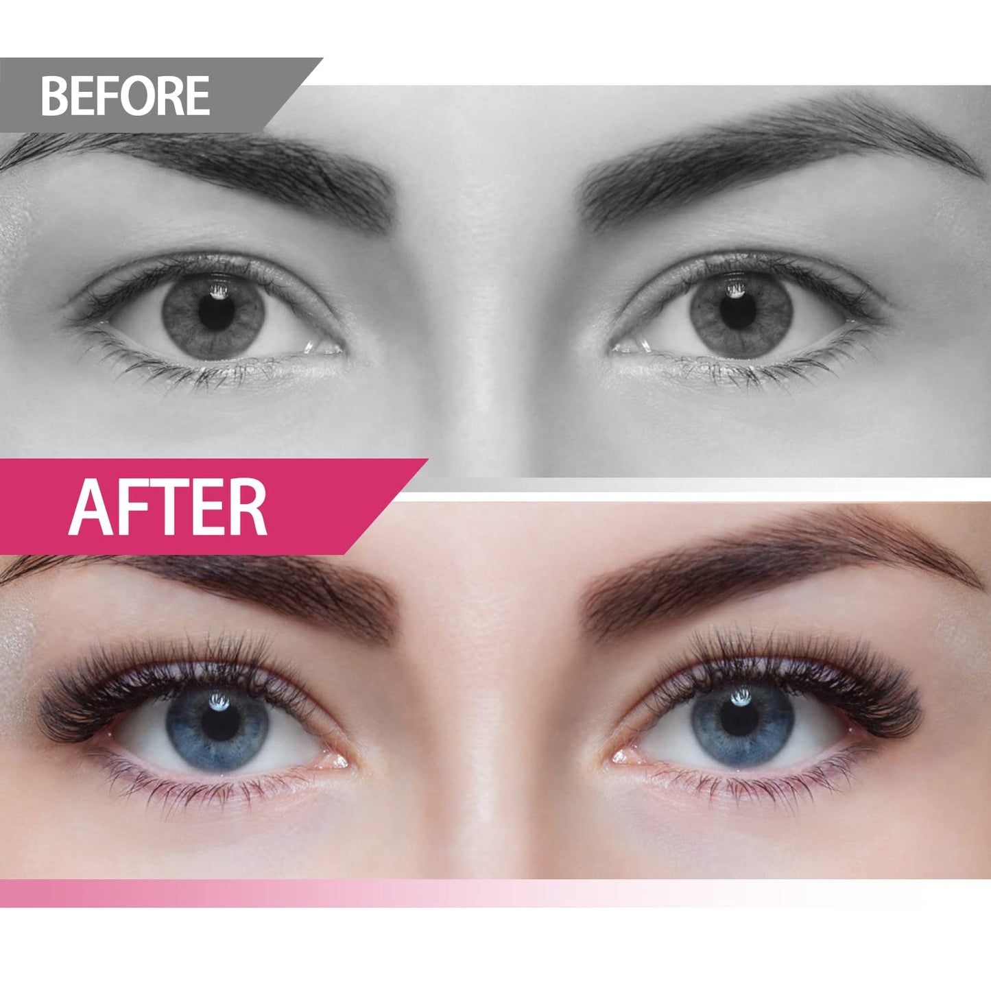 Lash Clusters, DIY Eyelash Extension, Reusable Volume Individual Lashes, Wispy Artificial Natural Look for Cluster Lashes, C Curl Lashes Pack (Volume-14mm)