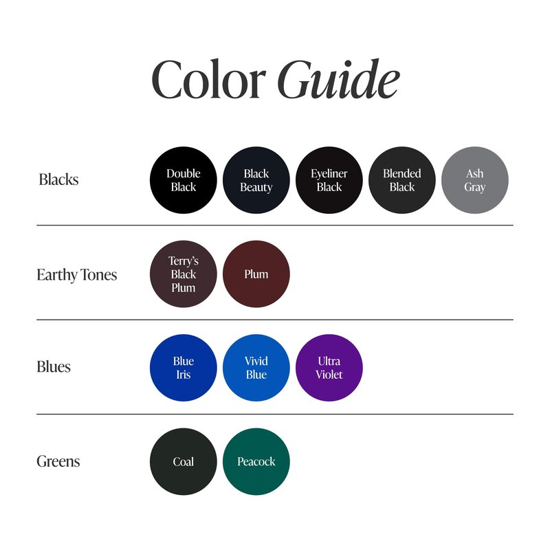 Perma Blend - Double Black - Microblading Ink for Permanent Eyeliner - Professional Tattoo Ink - Dark Carbon Based Black Tattoo Ink Makeup - Vegan (0.5 oz)