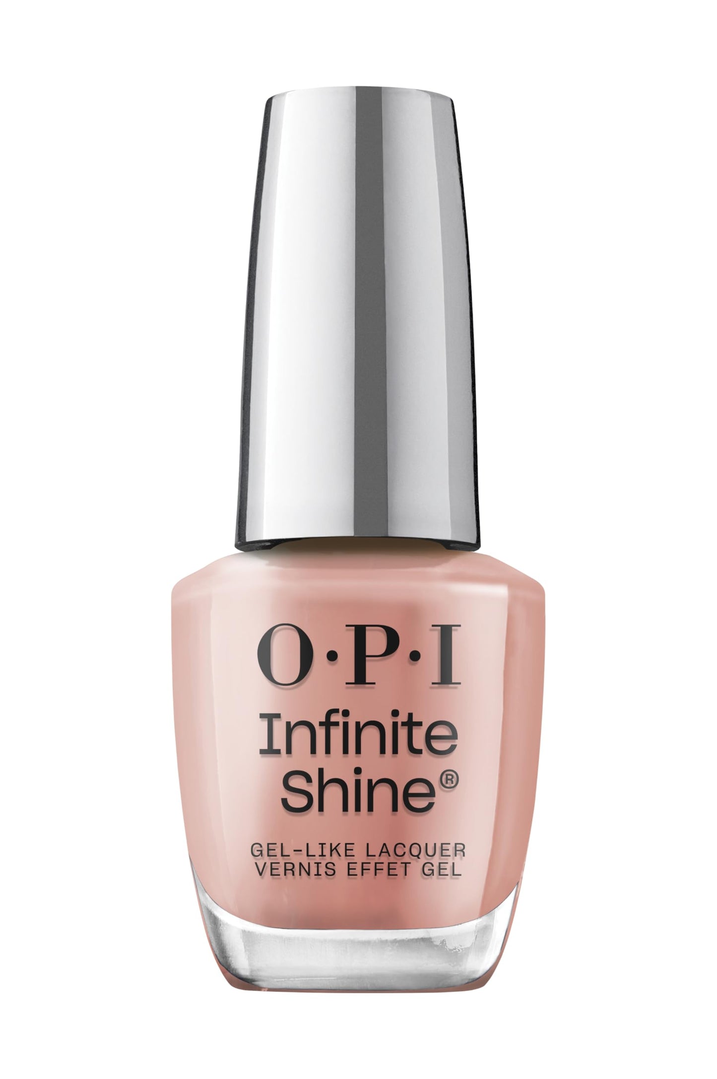 OPI Infinite Shine Barefoot in Barcelona | Opaque Dark Brown Crème Long Wear Gel Like Nail Polish | Vegan, Long Lasting, Streak Free