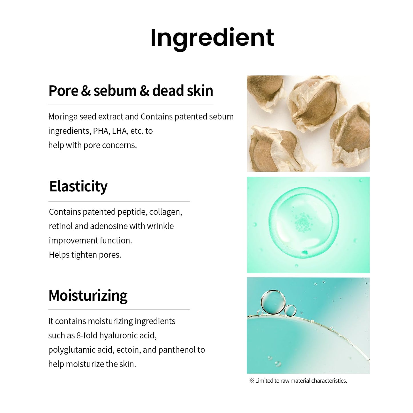Ilso Moringa Tightening Pore Serum, 1.01 fl.oz.