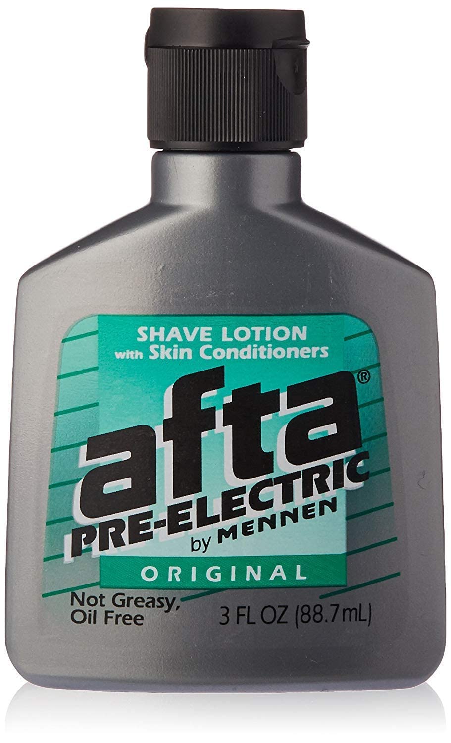 AFTA Shave Lotion with Skin Conditioners, Pre-Electric by Mennen, Original, Not Greasy, Oil Free, 3 FL OZ - 10 Pack