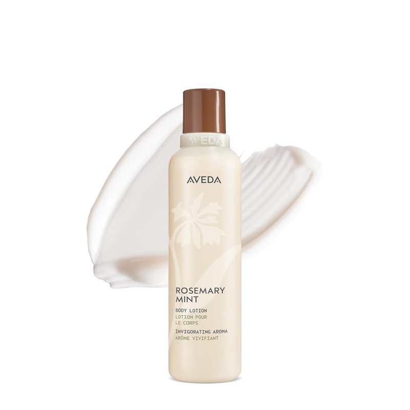 Aveda Rosemary Mint Body Lotion - Lightweight Cooling Formula with Menthol | Invigorating Organic Peppermint & Rosemary Aroma