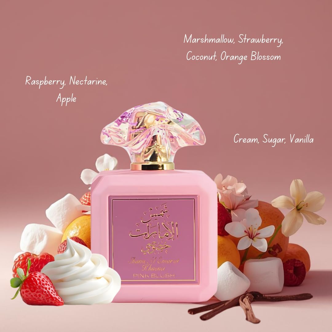 Pink Blush Khususi Eau de Parfum Spray - 100ml | Long-Lasting Fragrance for Women