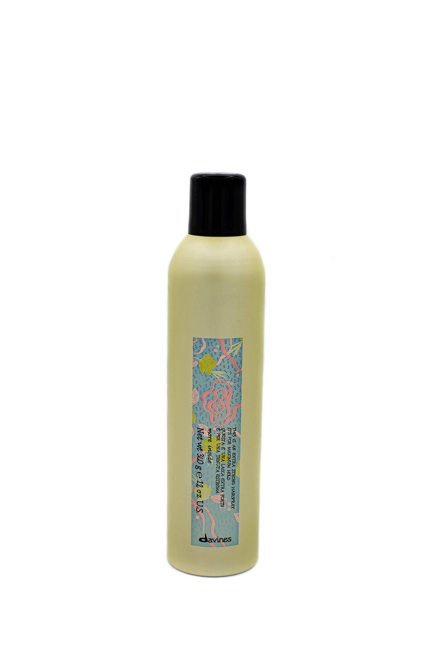 Davines This is an Extra Strong Hairspray, Maximum Hold Formula for All Day, Residue-Free Styling And Control, 12 Fl. Oz.