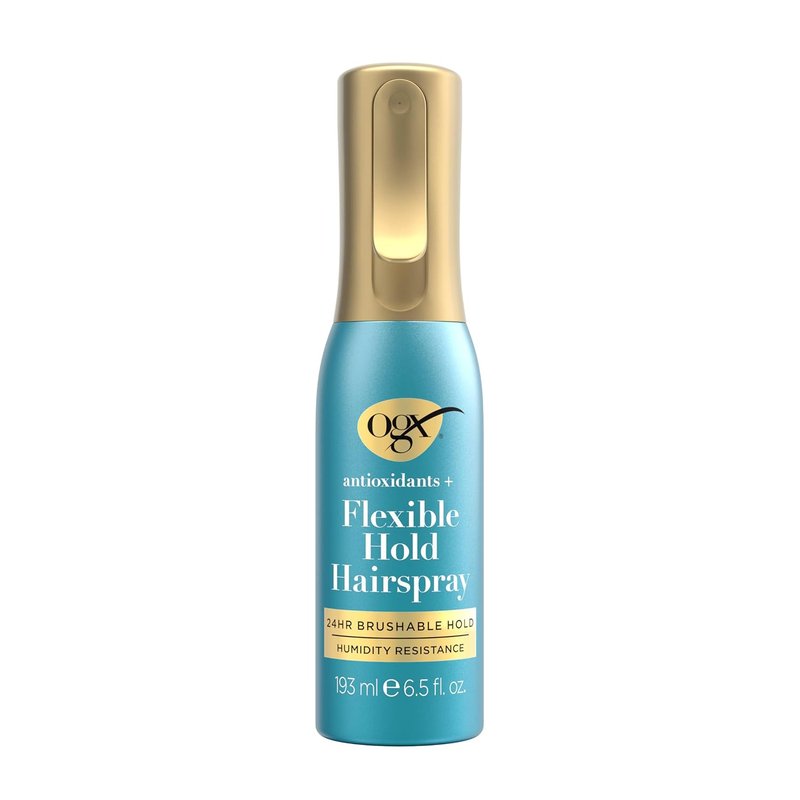 OGX Antioxidants Flexible Hold Hairspray - 24-Hour Anti-Humidity Protection, Paraben-Free, 6.5 fl. oz