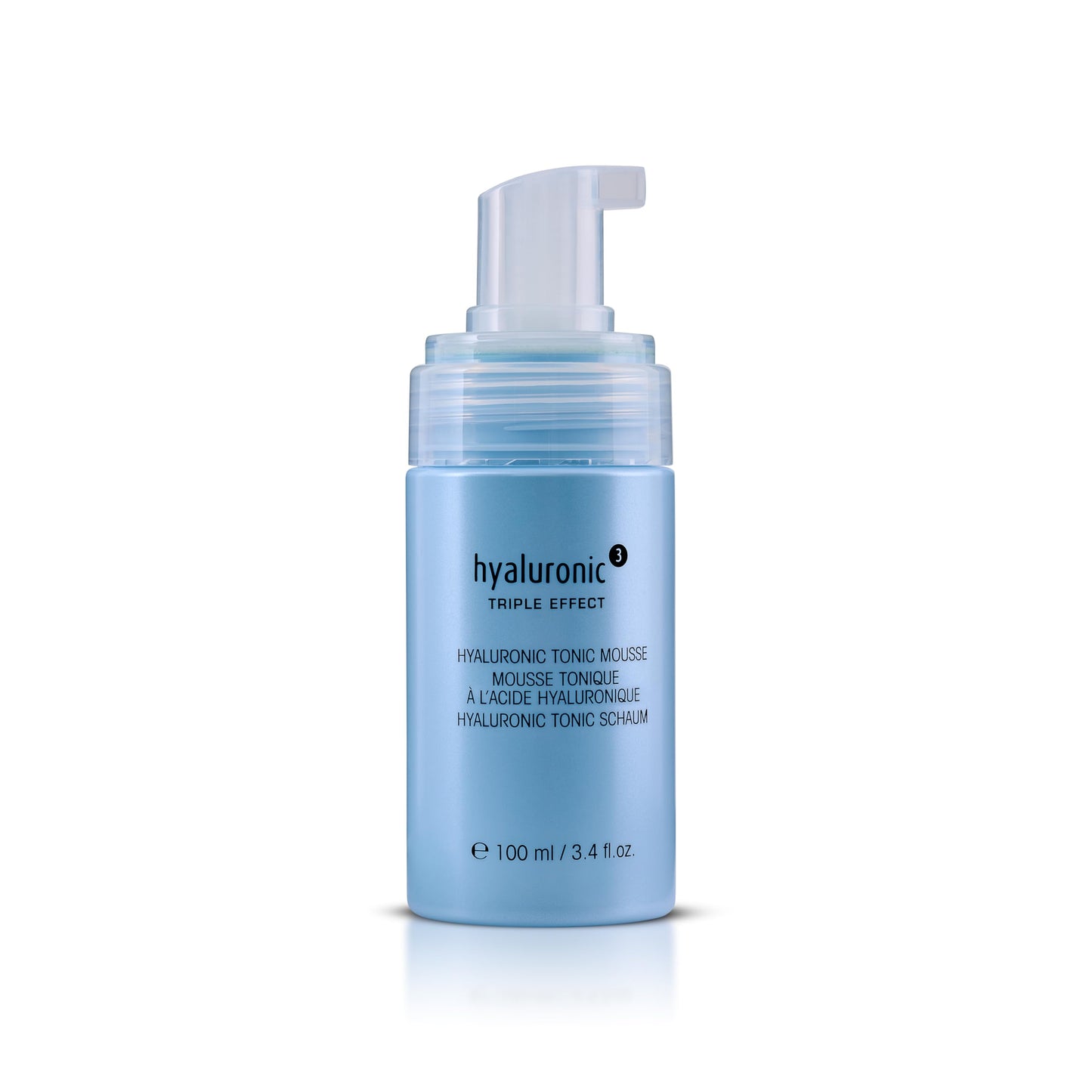être belle Hyaluronic Triple Effect Tonic Mousse, Skin Care for Women, Hydrating Toner Foam, Made with Hyaluronic Acid, Witch Hazel & Kiwi Extract for All Skin Types, 100 mL