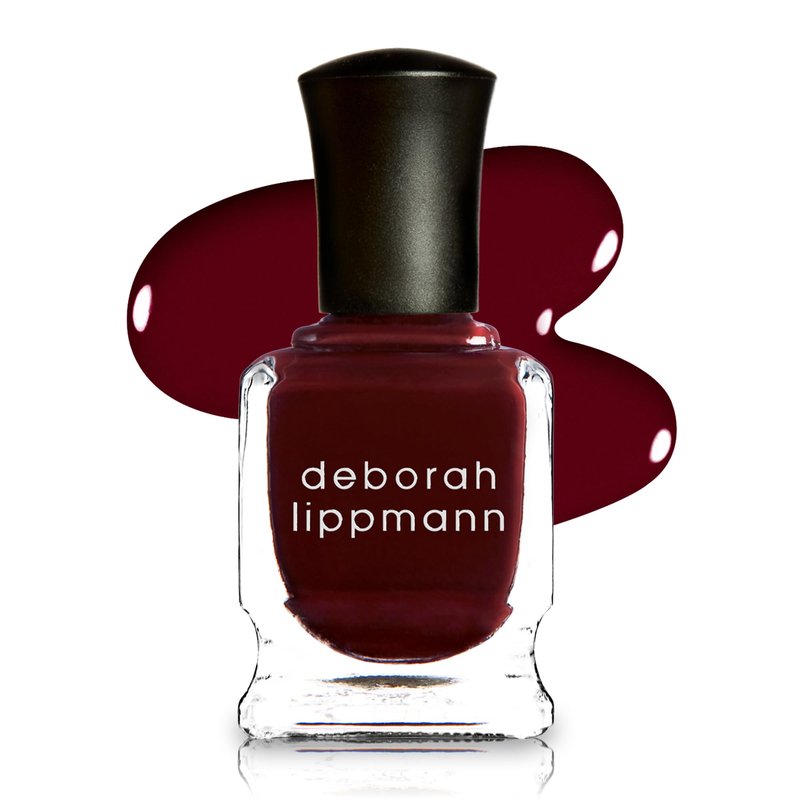 LIPPMANN Deborah Gel Lab Pro Nail Polish Treatment Enriched for Health, Wear, and Shine No Animal Testing, 21 Free, Vegan Red and Purple Colors