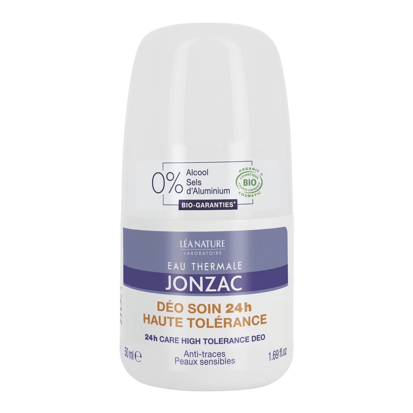 Eau Thermale Jonzac Organic Cosmetic Nutritive Hypoallergenic Deo-Care, 50 ml