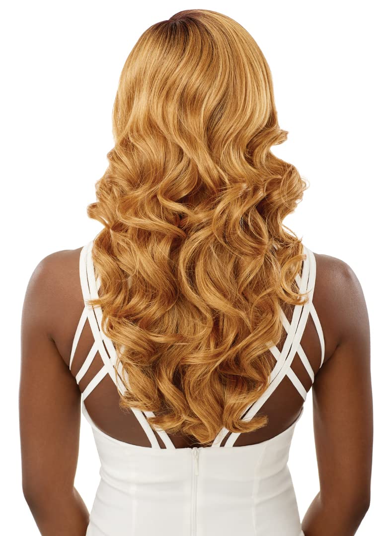 Outre Lace Front Wig - Abriyana in DRFF Red Velvet | Premium Quality Hairpiece