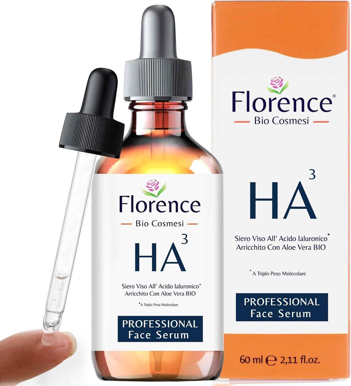 Hyaluronic Acid Serum for Face – 100% Pure with Niacinamide. Anti-Aging, Hydrating Facial Serum for Plumper, Smoother Skin – Clarifying, Plumping, Ideal for Blemish-Prone Skin and a Radiant Complexion