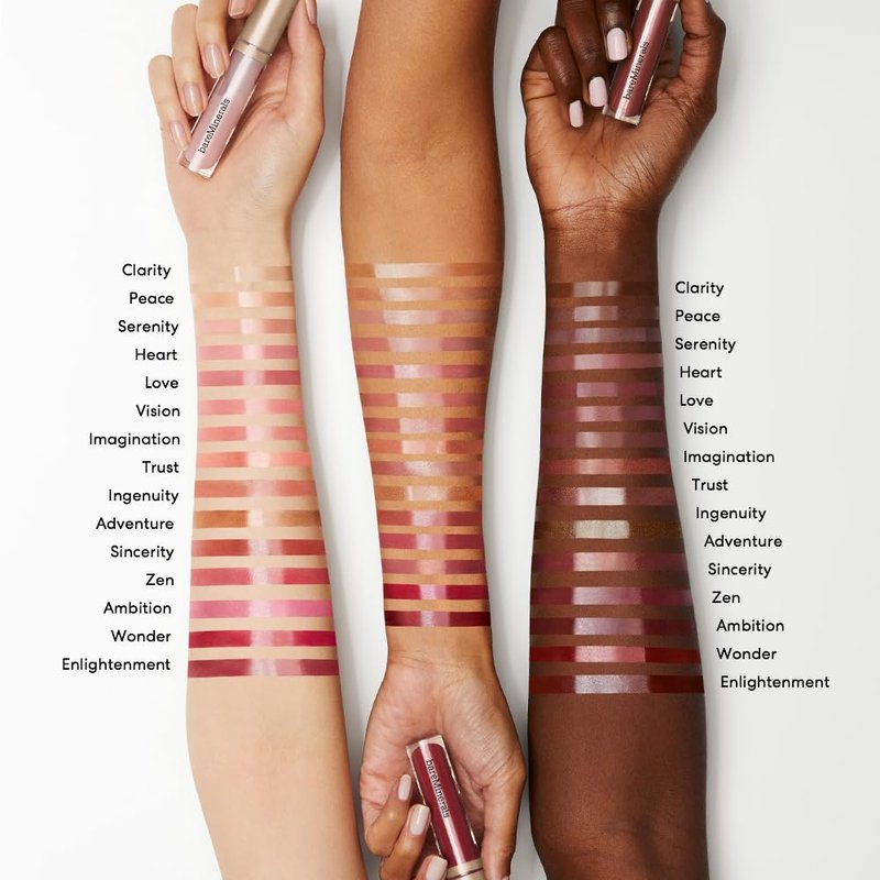 bareMinerals Mineralist Lip Gloss-Balm | Hydrating Gloss + Balm Hybrid, Sheer Finish, Vegan