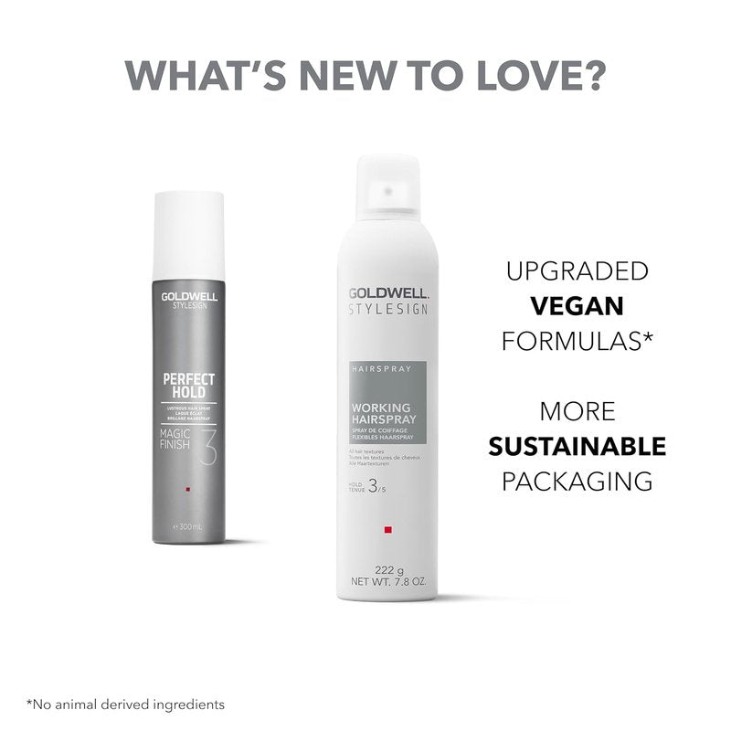 Goldwell StyleSign Working Hairspray - Flexible Hold & Shine | 10.6 oz