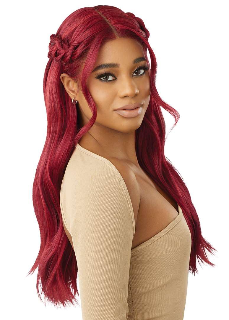 Outre Lace Front Wig - Melted Hairline - Caroline (JET BLACK 1)
