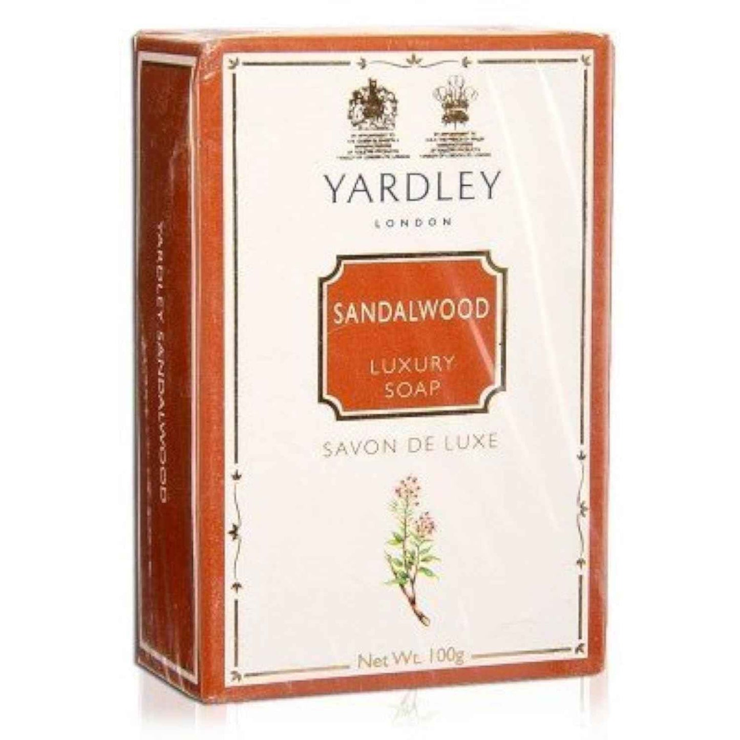 Yardley Sandalwood Luxury Soap (100G) (Pack Of 3)