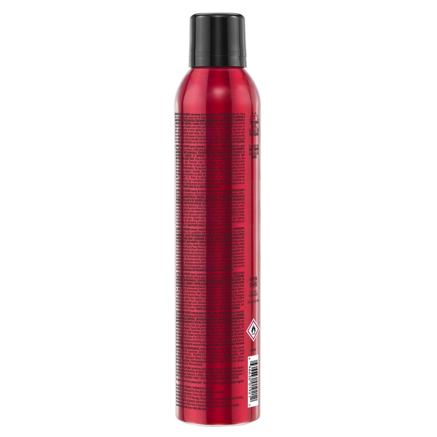SexyHair Volumizing Dry Texture Spray - 48 Hour Hold & Humidity Resistance | 8.5 Oz for All Hair Types