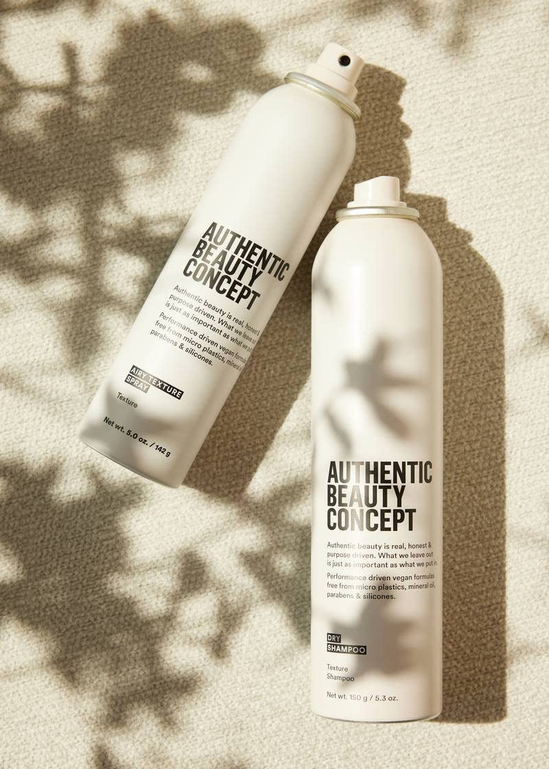 Authentic Beauty Concept Dry Shampoo - Refreshing Formula for All Hair Types | Vegan & Sulfate-Free