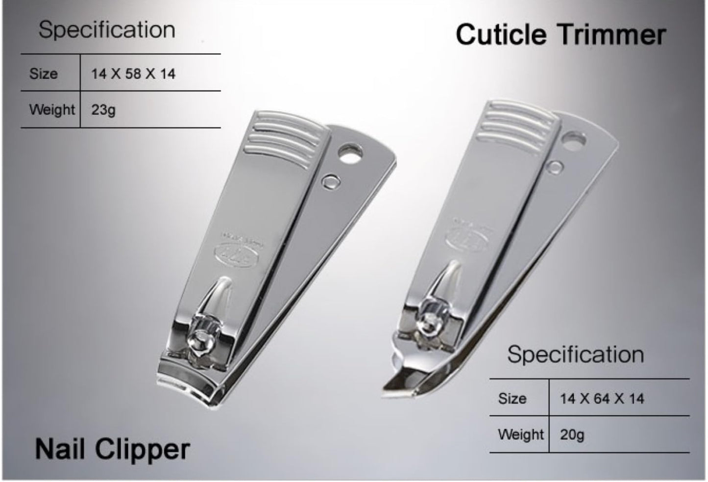 Korean Nail Clipper! World No. 1 Three Seven (777) Travel Manicure Grooming Kit Nail Clipper Set (6 PCs, 60YC), Made in Korea, Since 1975