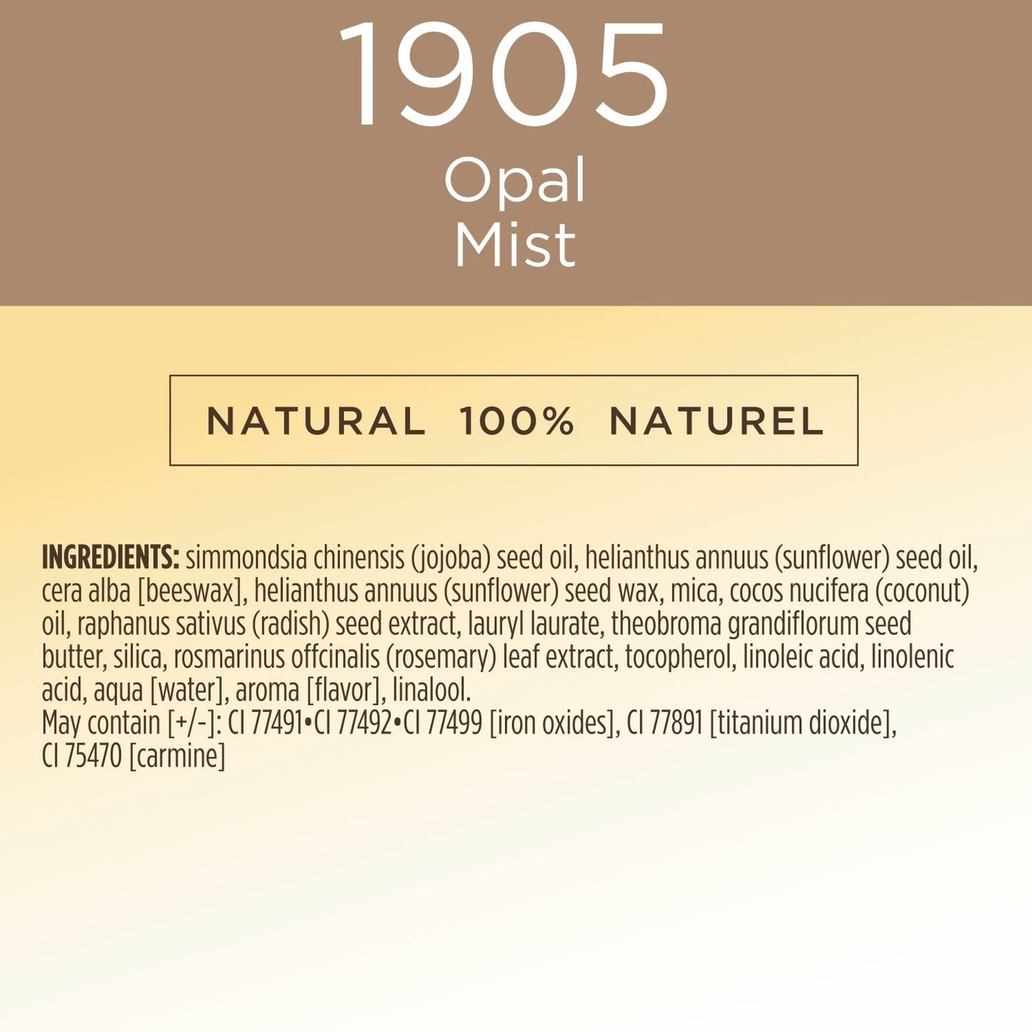 Burts Bees 100% Natural All Aglow Highlighter Stick, Opal Mist - 0.3 Ounce