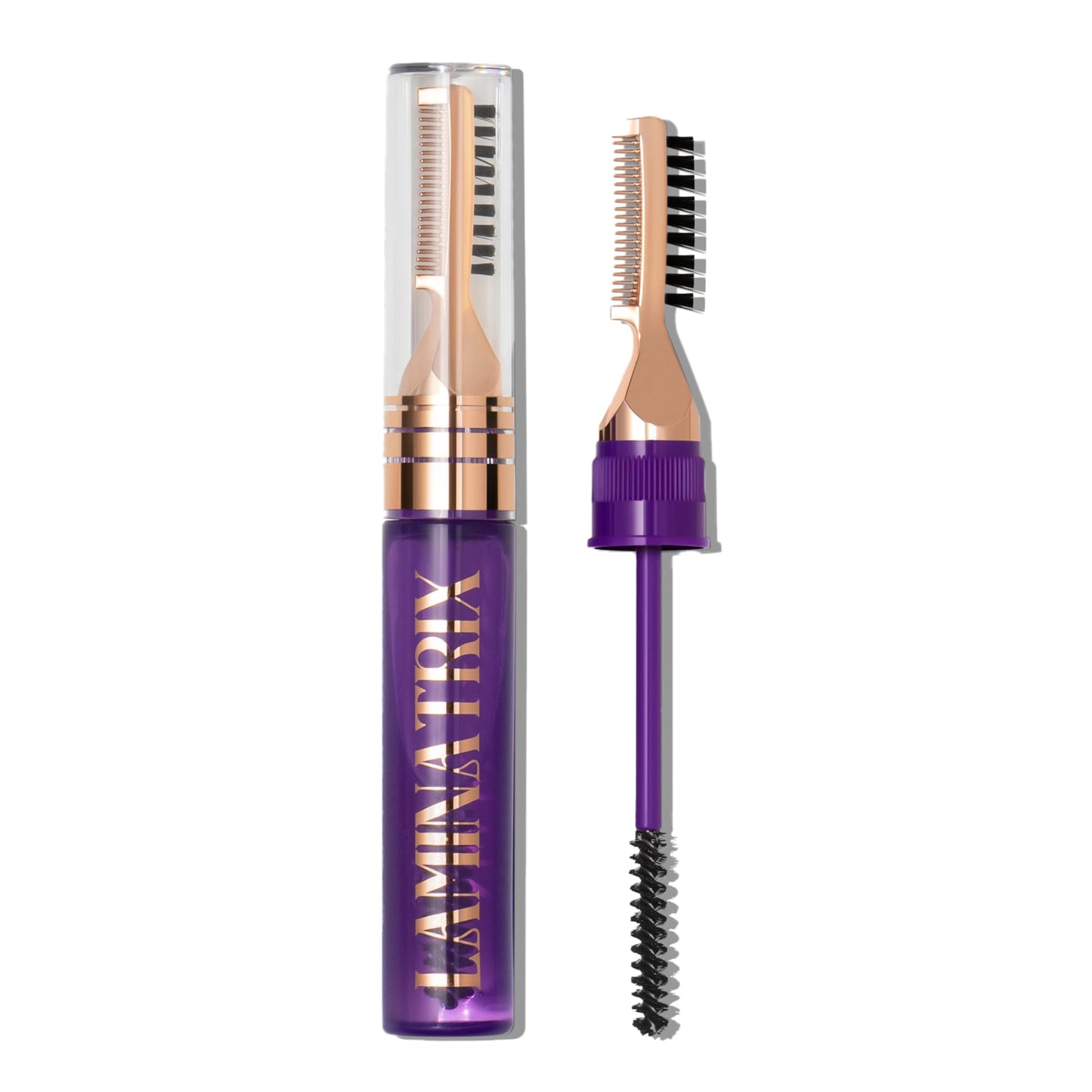 SELESTIA BEAUTY Clear Eyebrow Gel – Long-Lasting Formula for Laminated Look, Clump & Flake Free – Double-Sided Brush for Easy Application, 0.17 fl.oz. – Laminatrix