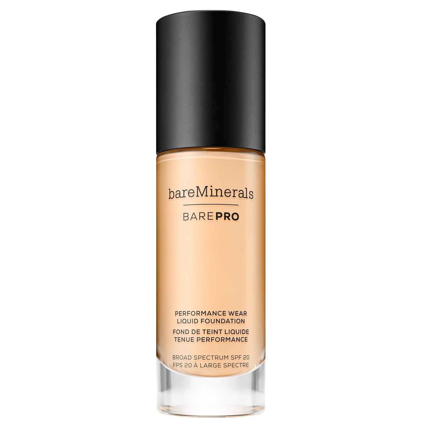 bareMinerals BarePro Performance Wear Liquid Foundation, Golden Ivory 08, 1 Fl Oz