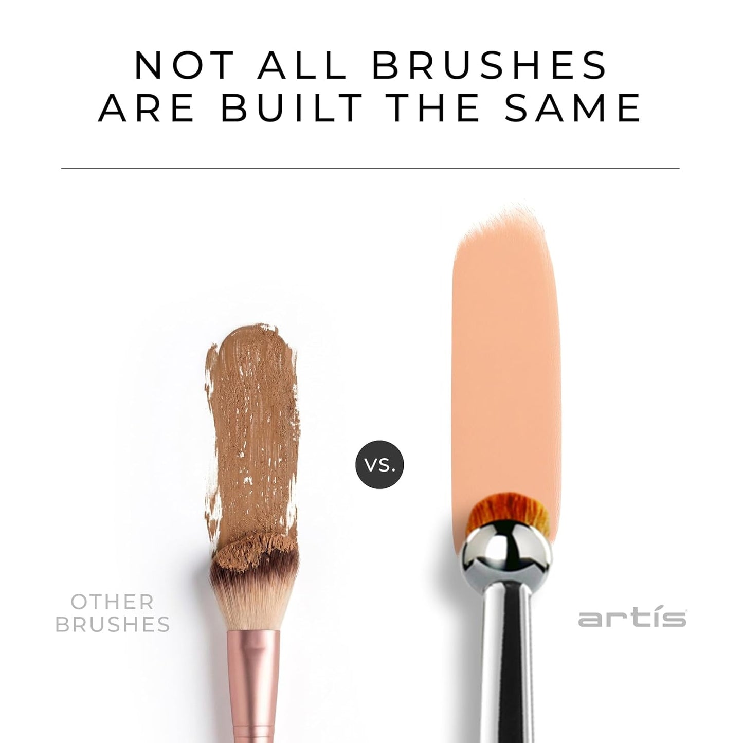 Artis Elite Circle Brush 1R - Premium Makeup Brush for Flawless Application | Mirror Finish