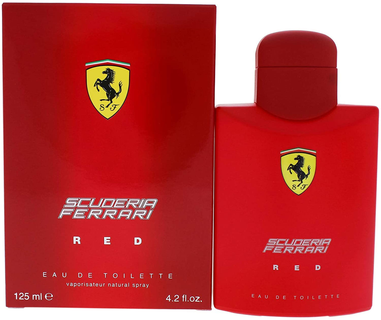Ferrari Scuderia Red Eau De Toilette Spray, Citrus, 4.2 Oz