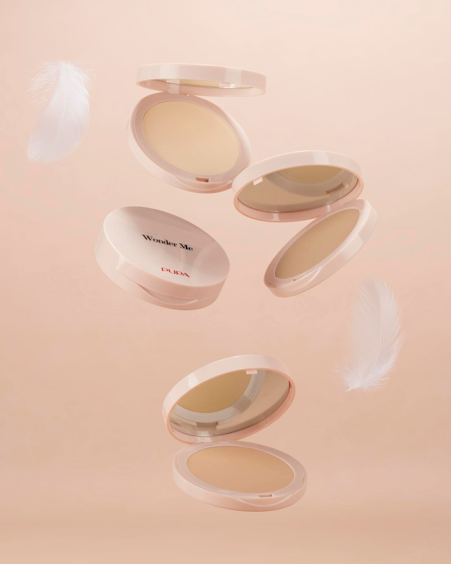 Pupa Milano Wonder Me Powder-no-Powder - Setting Powder Reduces Pores - Makes Skin Texture Smoother and Firmer - Talc Free - 020 Nude - 0.22 oz