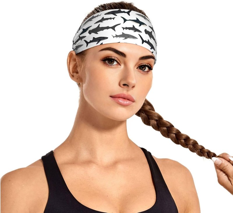 Westie Dogs Workout Headbands - Non-Slip Wicking Sports Sweatbands for Yoga & Fitness | Summer Accessories for Men, Women & Girls