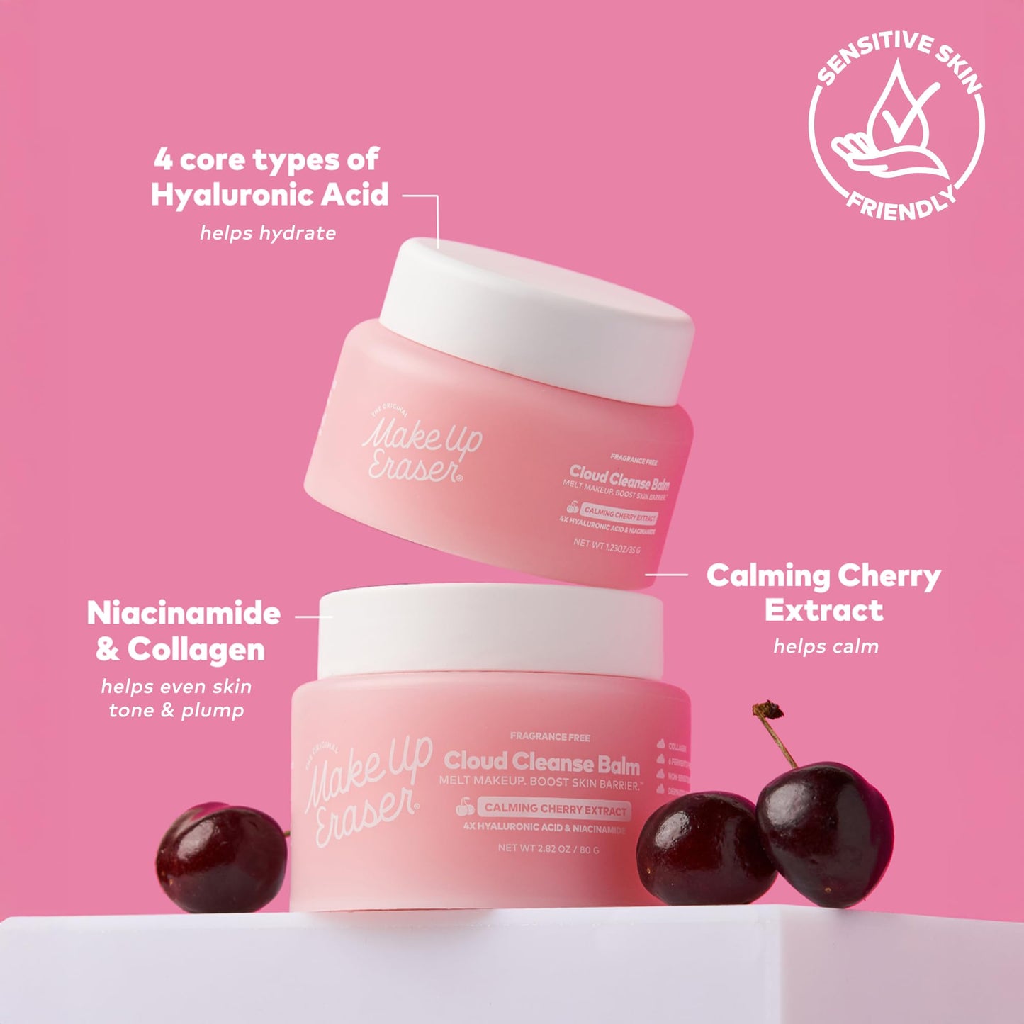 The Original MakeUp Eraser Cloud Cleanse Balm, Melting Cleanser Makeup Remover Balm for Face, 80g/2.82oz