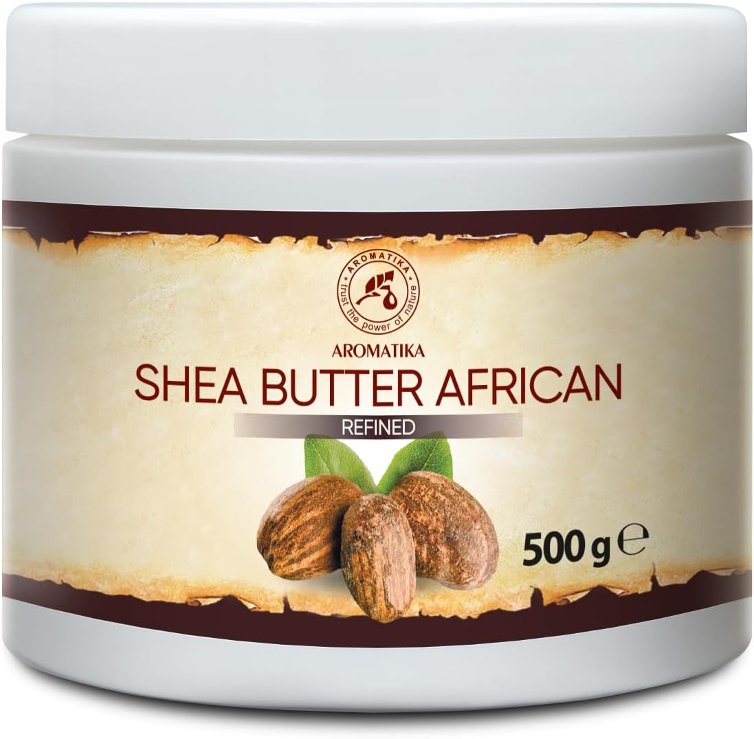 Refined Shea Butter 17.5 Oz | 100% Natural & Pure Body Care - Hair, Face, & Skin Moisturizer