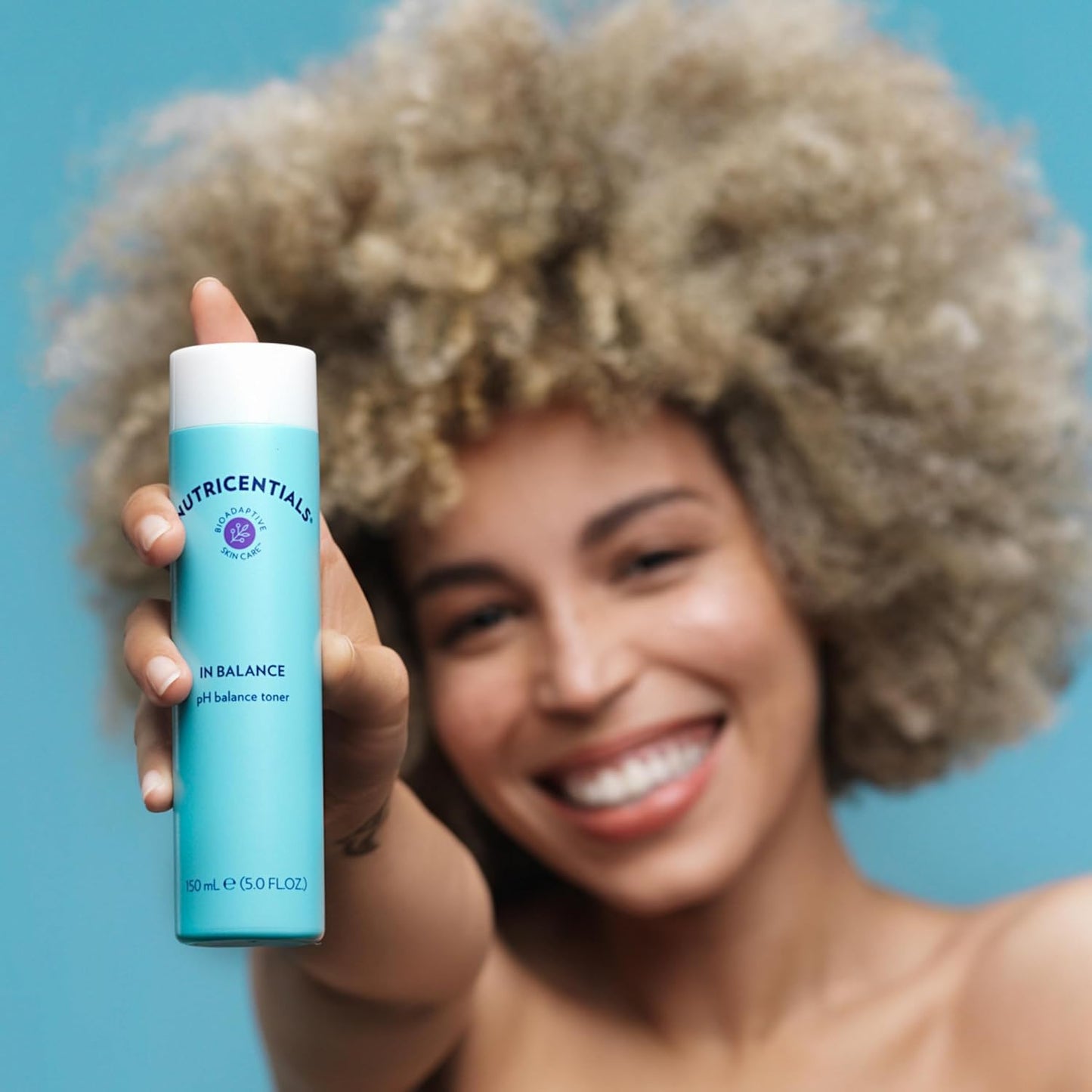 NuSkin Nutricentials in Balance pH Balance Toner | Toner with Bioadaptive Botanicals | Reduces Pores & Restores pH | Perfect After Removing Makeup to Help Your Skincare Routine | 5 fl oz | 1 Pack
