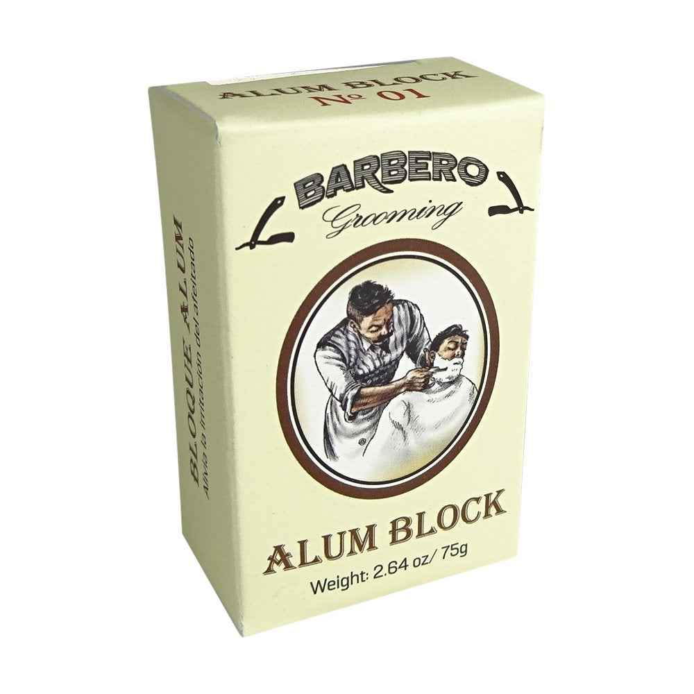 Barbero Alum Block 2.64 oz / 75 g Pack of 2