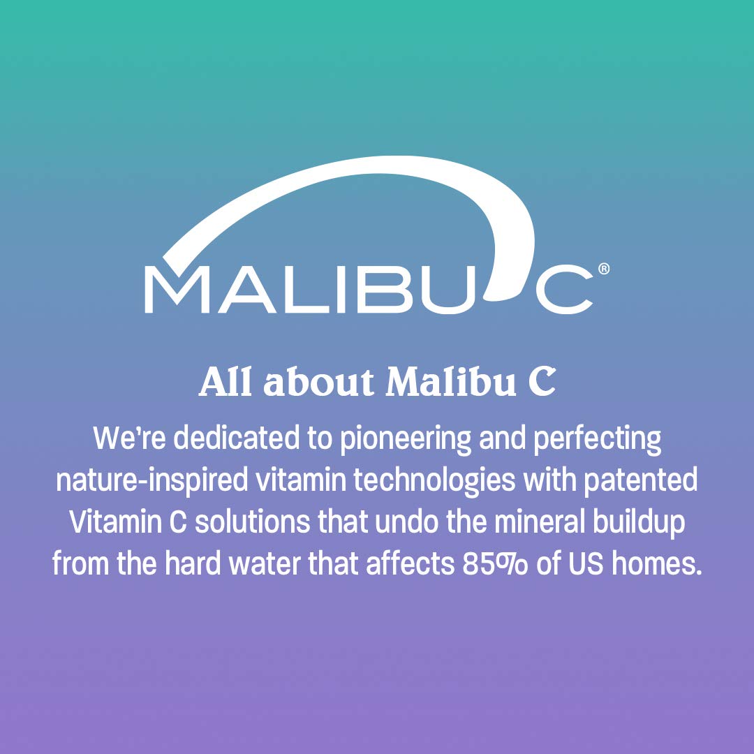 Malibu C Hard Water Wellness Shampoo - Hydrating, Sulfate-Free Formula for Mineral Buildup | 33.8 oz