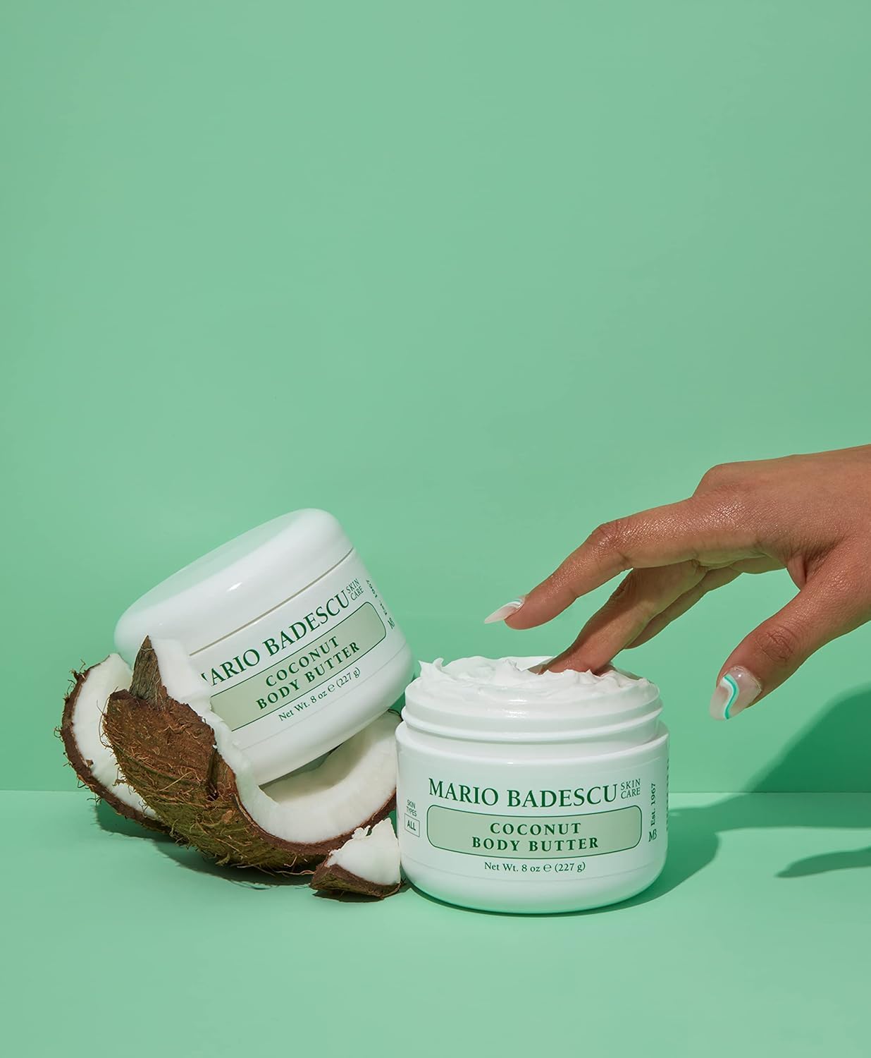 Coconut Body Wash & Body Butter Bundle - Hydrating Shower Gel & Moisturizing Cream for Soft Skin | Summer Essentials