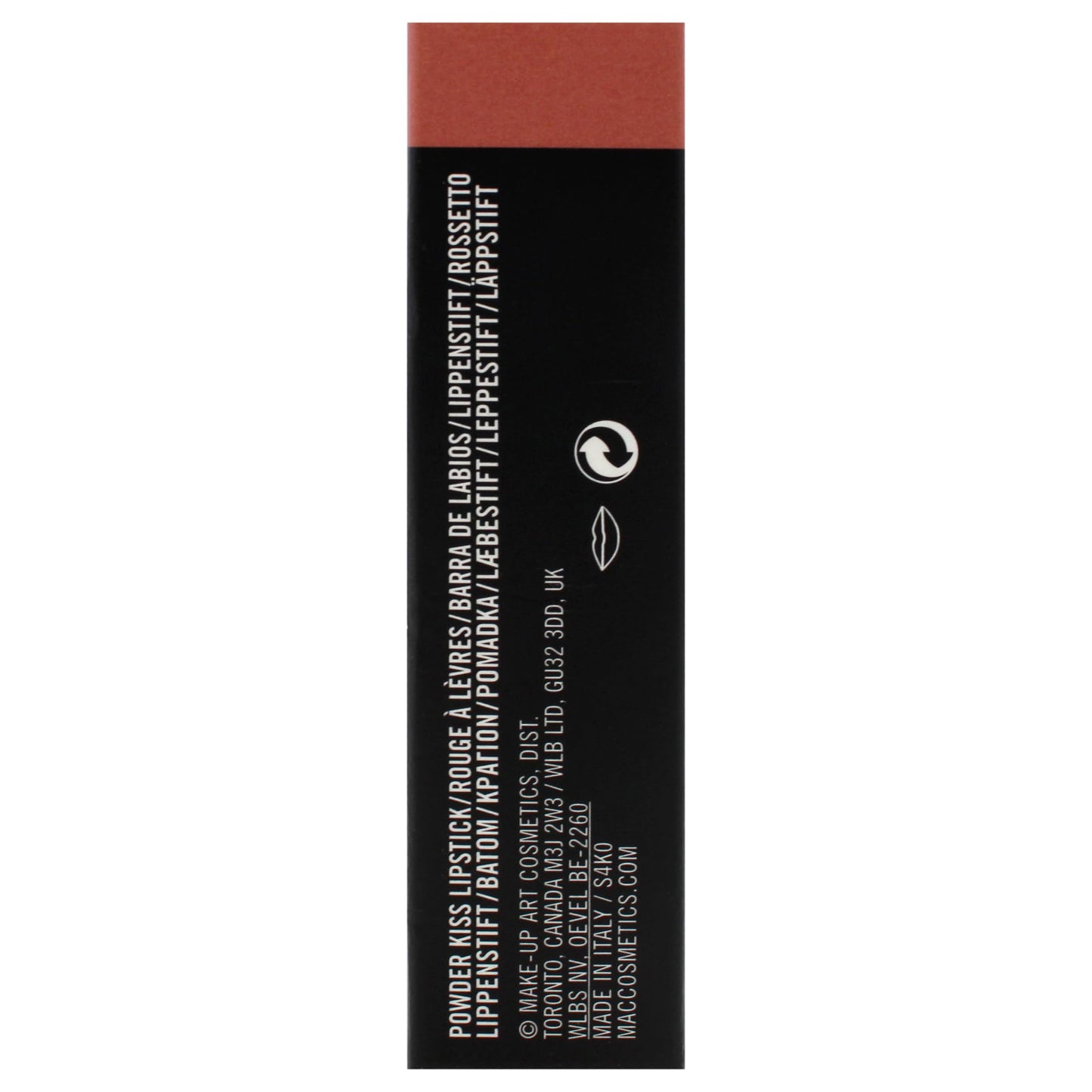 MAC Powder Kiss Lipstick - Ted for Women - 0.1 oz Lipstick
