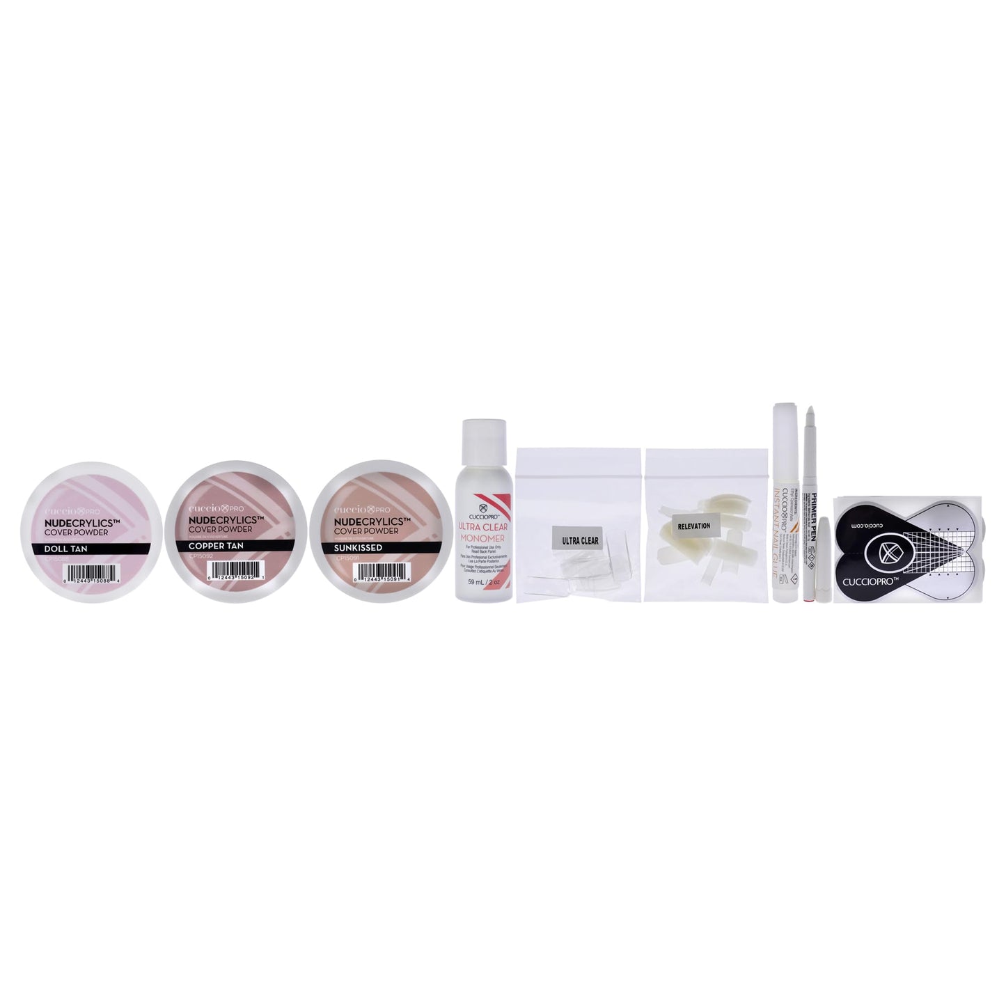 Cuccio Pro Nudecrylics Cover Powder Kit 1 Kit (I0099023)