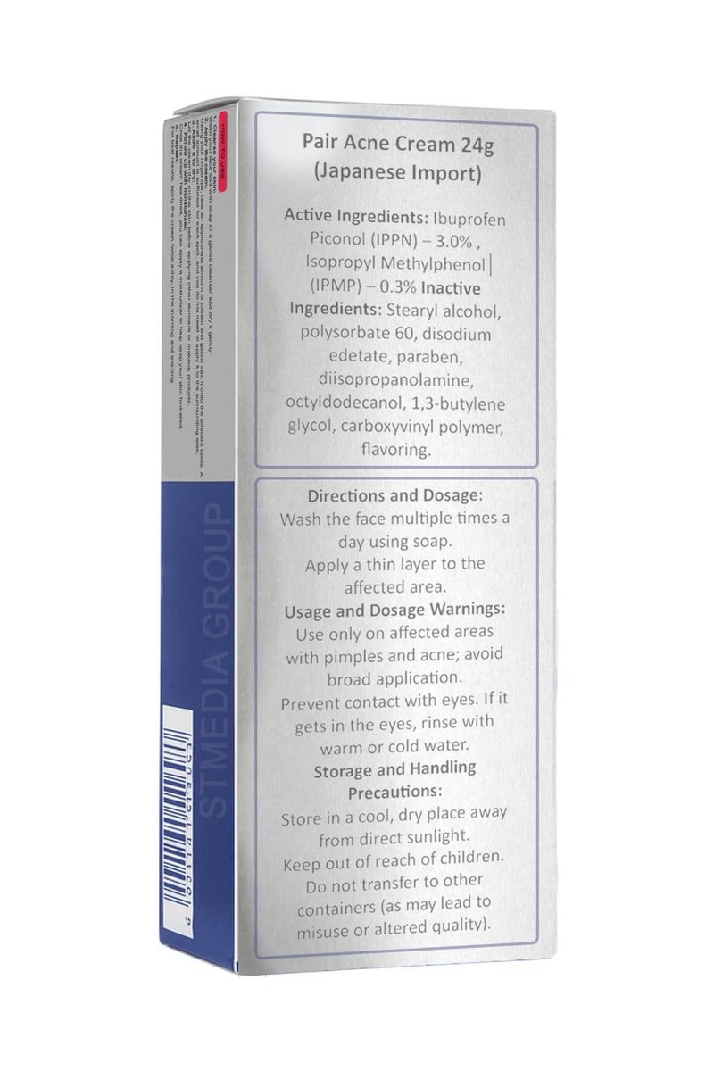 Pair Acne Cream 24g / 0.85 oz, Acne Cream for Face, Japan