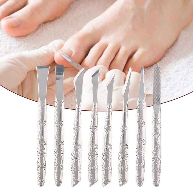 Stainless Steel Foot Scraper - No Rust Callus Shaver for Smooth Skin