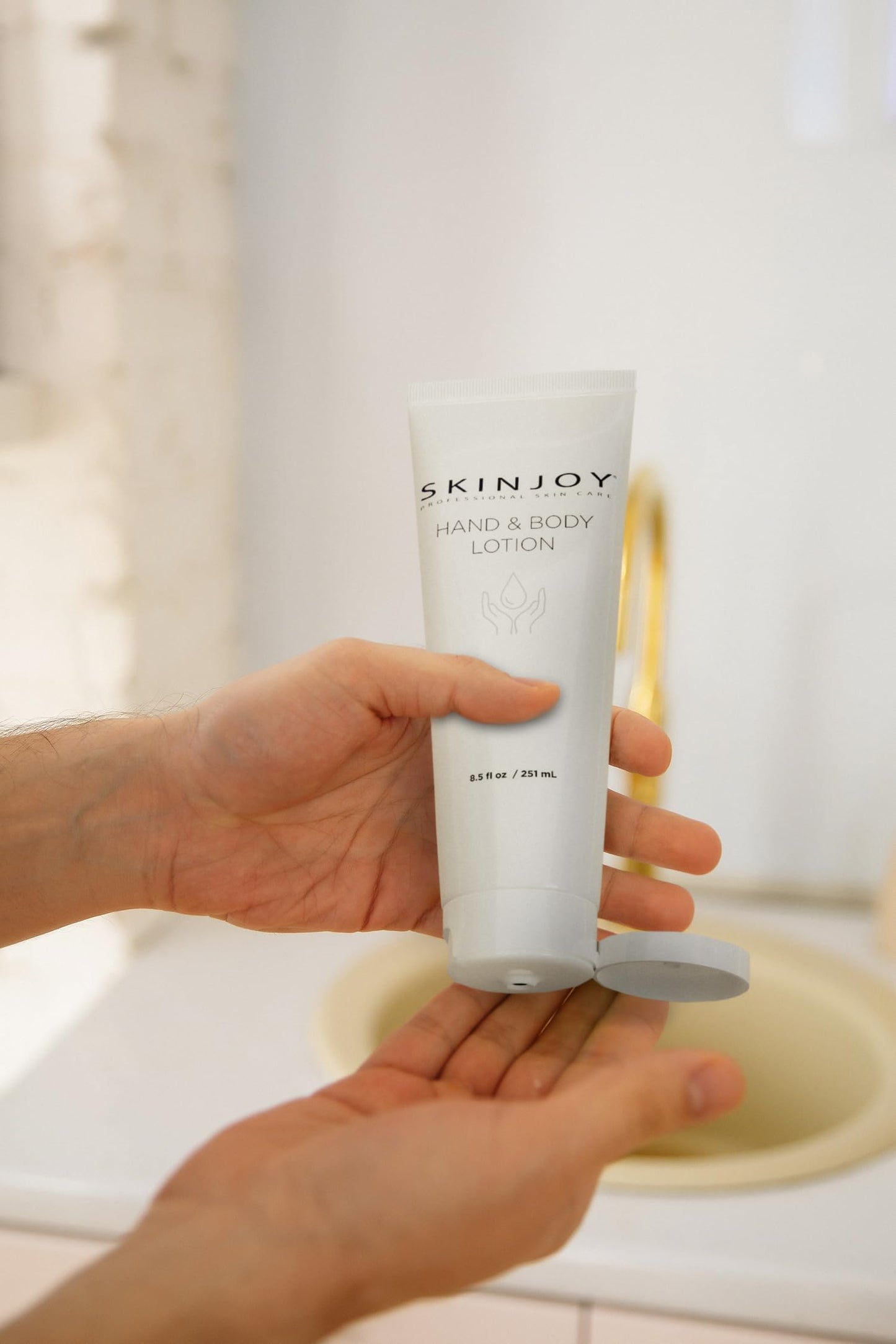 Skinjoy Hand and Body Lotion for Dry Skin, Hand Lotion, Skin Care, Body Lotion for Women Dry Skin, Body Skin Care Products - 8.5 fl Oz. / 251 ml