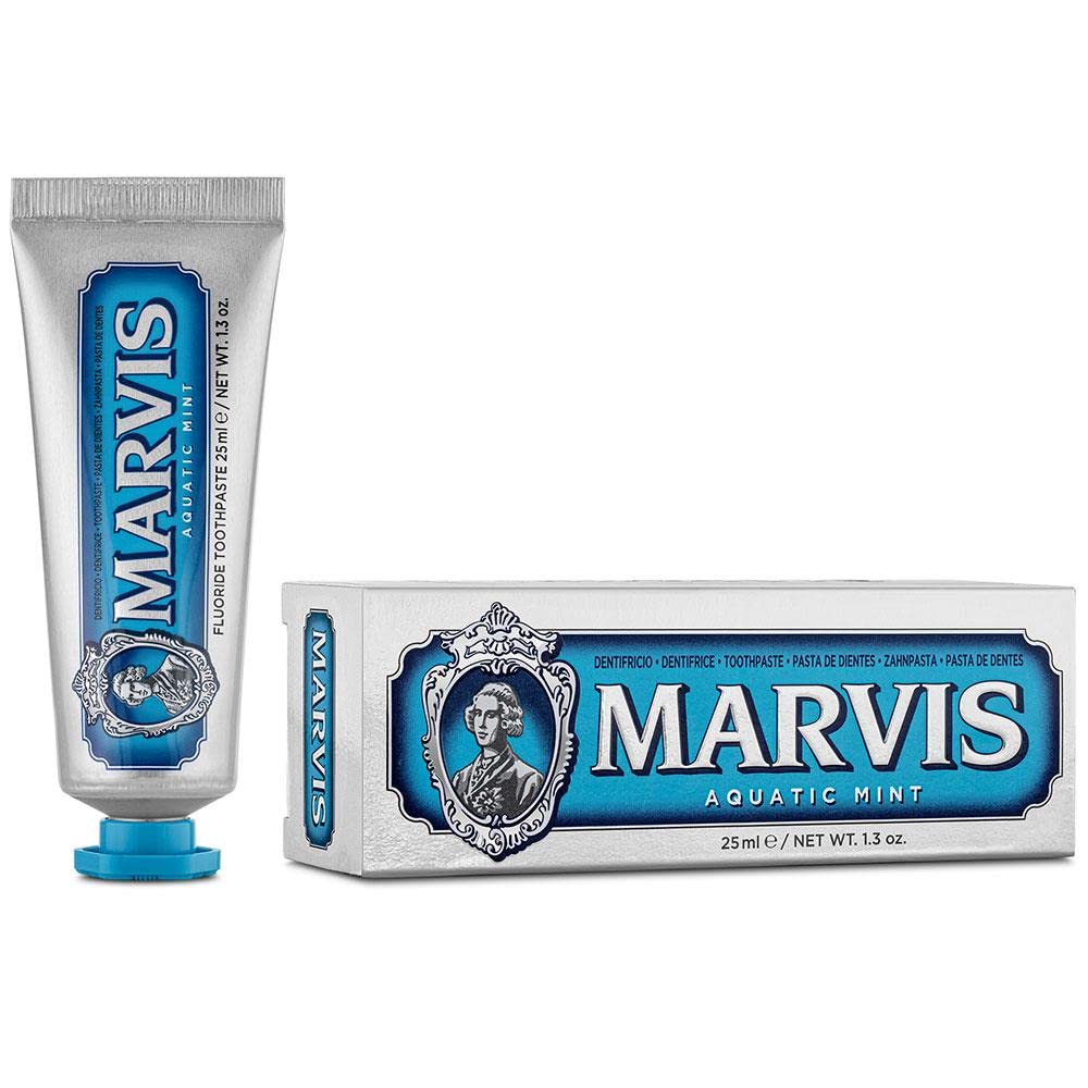 Marvis Aquatic Mint Toothpaste, 1.3 oz (Pack of 2)