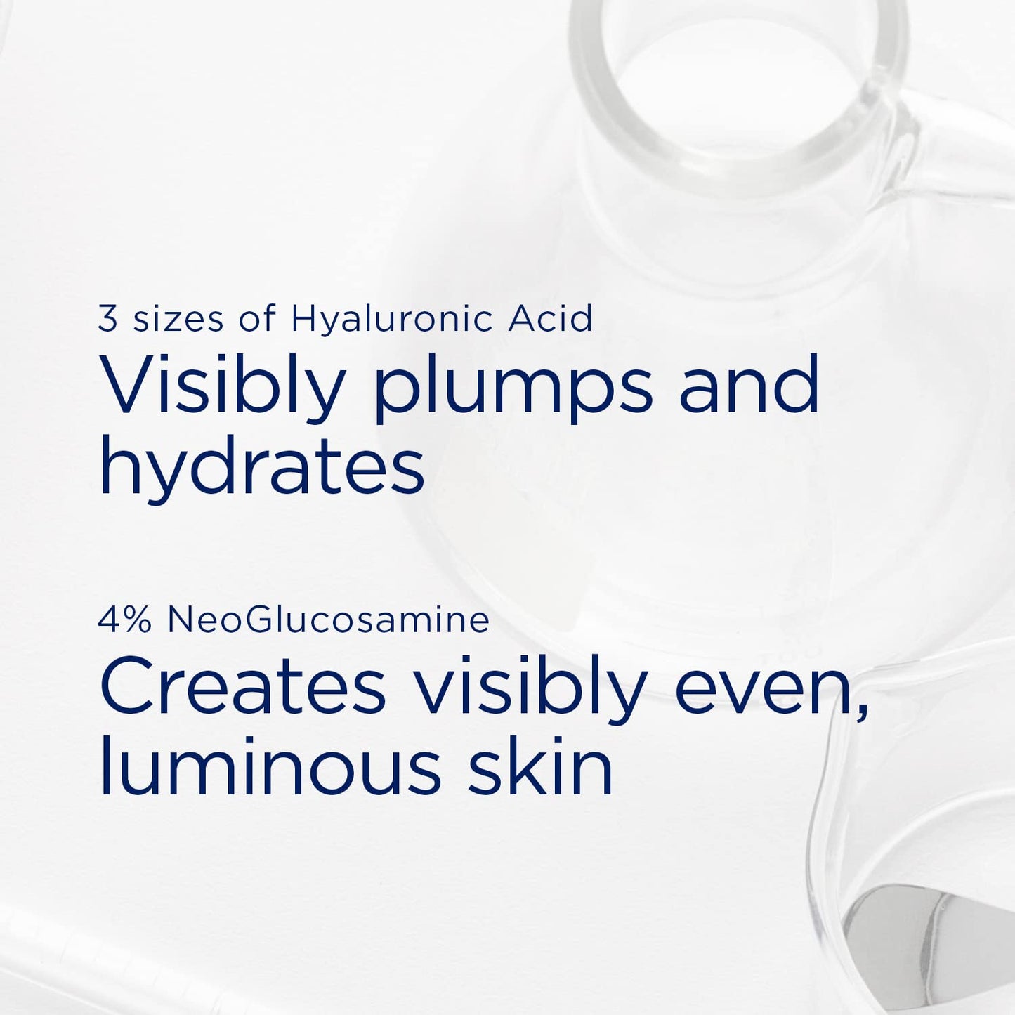 Hyaluronic Luminous Lift Gel Cream Moisturizer - Fragrance-Free, Non-Comedogenic, 50g